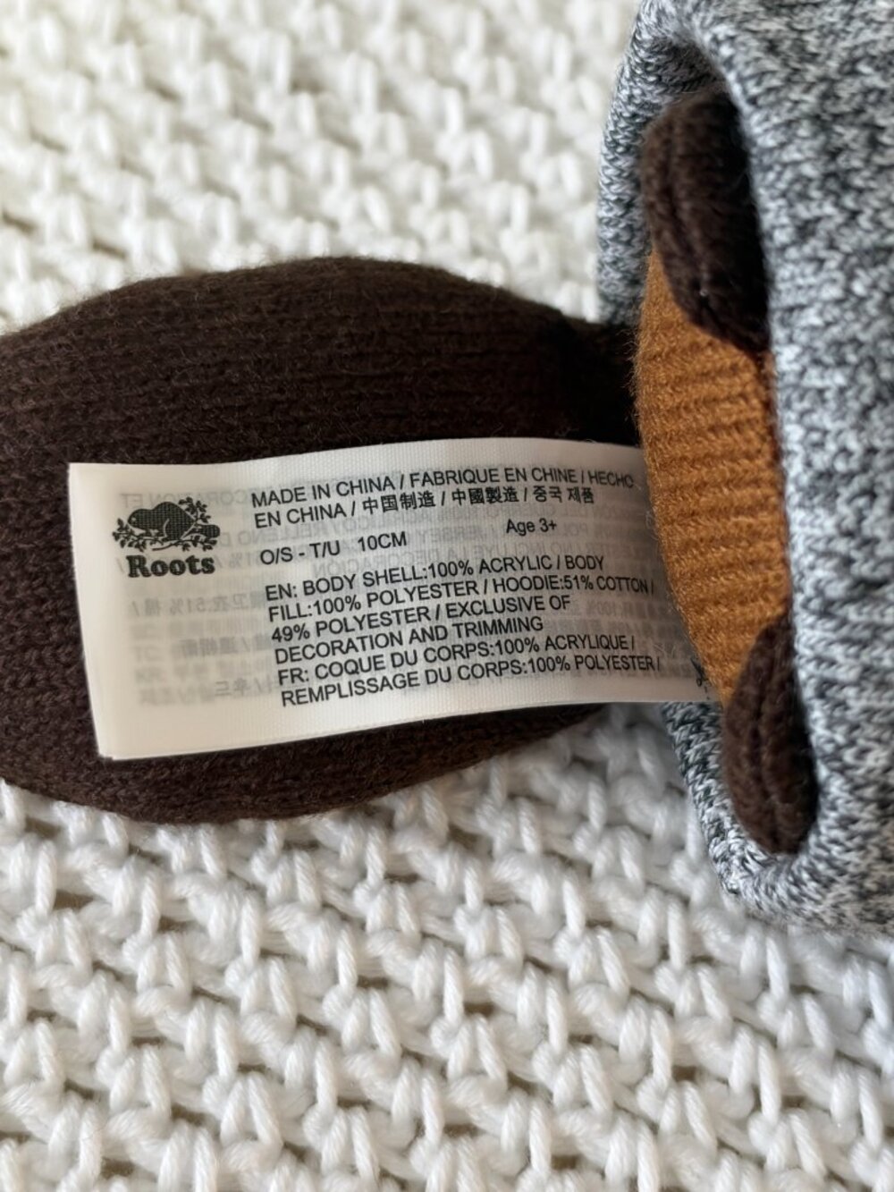 NWOT Roots Beaver Large Keychain - Picture 7 of 10
